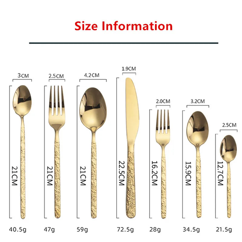 Stainless steel Western Cutlery Set