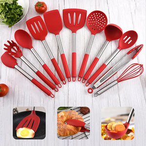 1Pc Silicone  Kitchen Utensils  Turner For Kitchen Cooking