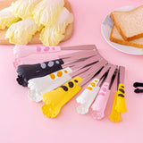 Japanese Cat Paw Shape Food Tongs Cute