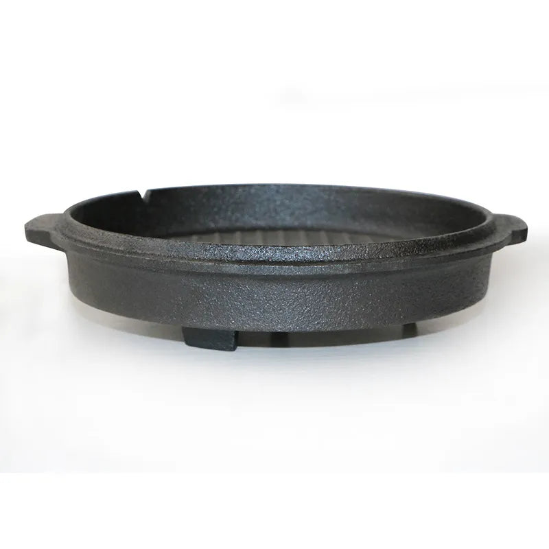 25cm Camp Dutch Oven Pre Seasoned Cast Iron Lid