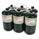 Coleman Propane Replacement Fuel Cylinders 16 oz Camping Fuel Bundled 6 Pack