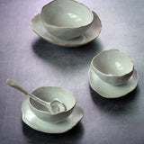 Nordic Ceramic Tableware Irregular Rice Bowl Dessert