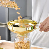 Stainless Steel Funnel 2 Size Wide Mouth Canning Funnel