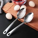 Stainless Steel Serving Shovel Soup Spoon Colander Meat Fork
