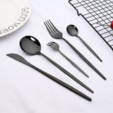 30pcs Gold Dinnerware Set Stainless Steel
