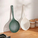 Plastic Large Colander Spoons Drain Scoop Heat Resistant