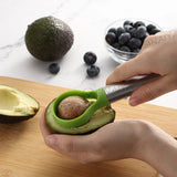 Stainless Steel Avocado Cutter Slicer Peeler Knife