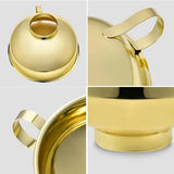 Stainless Steel Funnel 2 Size Wide Mouth Canning Funnel
