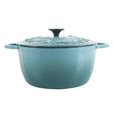 6-Qt Enamled Cast Iron Dutch Oven with Self Lid