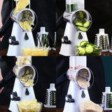 Vegetable Cutter 3 In 1 Slicer Grater Potato Carrot Fruit Shredder