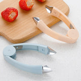 Strawberry Steel Huller Pineapple Eye Clips Fruit Vegetable Knives
