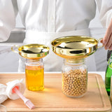 Stainless Steel Funnel 2 Size Wide Mouth Canning Funnel